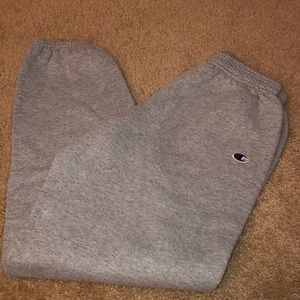 Grey champion sweatpants